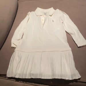 Ralph Lauren 24m white dress